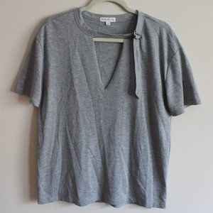 Sociality v-neck tee
